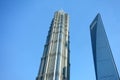 Shanghai world financial center and jinmao tower