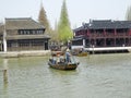 Hinese scenic scenic spot lake boat hoist