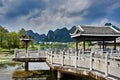 Shangri La Guilin Yangshuo Guangxi China Royalty Free Stock Photo