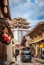 SHANGRILA CHINA april 14 2016 golden temple in old town.CR2