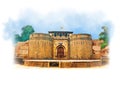 Shaniwar Wada Illustration