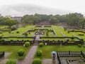 Shaniwarwada fort garden In Monsoon, Pune, Maharashtra, India