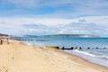 Shanklin beach Isle of Wight Royalty Free Stock Photo