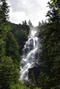 Shannon Falls near Squamish, British Columbia, Canada Royalty Free Stock Photo