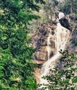 Shannon Falls Provincial Park, Squamish, Canada Royalty Free Stock Photo