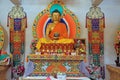 Shanti stupa, Buddhism in Buryatia, Leh, Ladakh.