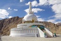 Shanti Stupa, Ladakh, India Royalty Free Stock Photo