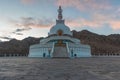 Shanti stupa, Leh, India