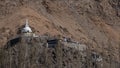 Shanti Stupa, Leh, Ladakh, India Royalty Free Stock Photo