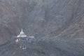 Shanti Stupa, Leh, Ladakh, India Royalty Free Stock Photo