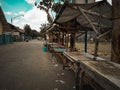 Shanties for small traders Royalty Free Stock Photo