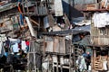 Shanty - Squatter housing in Asia Royalty Free Stock Photo