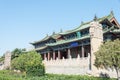 Chishen Temple. a famous historic site in Yuncheng, Shanxi, China.