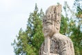 Sima Guang Tomb at Sima Guang Temple (Sima Wengong Ci). a famous historic site in Yuncheng, Shanxi, China. Royalty Free Stock Photo