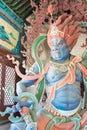 Budda Statues at Huayan Temple. a famous historic site in Datog, Shanxi, China.