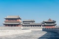 Datong City Wall. a famous historic site in Datog, Shanxi, China. Royalty Free Stock Photo