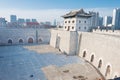 Datong City Wall. a famous historic site in Datog, Shanxi, China. Royalty Free Stock Photo