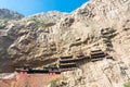 Hanging Temple (Xuankong Temple). a famous historic site in Hunyuan, Datong, Shanxi, China. Royalty Free Stock Photo