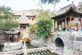 Jinci Temple. a famous historic site in Taiyuan, Shanxi, China.