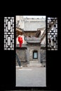 Qujia Mansion. a famous historic site in Qi County, Jinzhong, Shanxi, China. Royalty Free Stock Photo