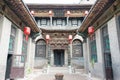 Qujia Mansion. a famous historic site in Qi County, Jinzhong, Shanxi, China. Royalty Free Stock Photo