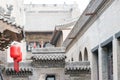 Qujia Mansion. a famous historic site in Qi County, Jinzhong, Shanxi, China. Royalty Free Stock Photo