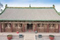 Shuanglin Temple in Pingyao, Shanxi, China. It is part of UNESCO World Heritage Site - Ancient City of Ping Yao. Royalty Free Stock Photo