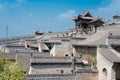 Wang Family Courtyard. a famous historic site in Lingshi, Jinzhong, Shanxi, China. Royalty Free Stock Photo