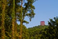 Shao Yang Tower Shaoguan at peak Royalty Free Stock Photo