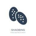 shaobing icon in trendy design style. shaobing icon isolated on white background. shaobing vector icon simple and modern flat