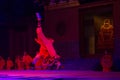 Shaolin Kung Fu Demonstration by young apprentices at the Shaolin Temple