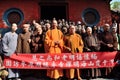 Shaolin monks Royalty Free Stock Photo