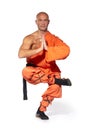 Shaolin warrior monk