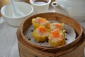 Shaomai dim sum Royalty Free Stock Photo