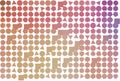 Shape of mixed, abstract background pattern. Repeat, rectangle, hexagon & texture. Royalty Free Stock Photo