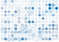 Shape of mixed, abstract background pattern. Tile, canvas, vector & web. Royalty Free Stock Photo