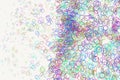 Shape of motion, particle or random, abstract background pattern. Creative, surface, details & drawing. Royalty Free Stock Photo