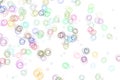 Shape of motion, particle or random, abstract background pattern. Details, concept, vector & graphic. Royalty Free Stock Photo