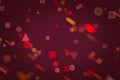 Shape pattern artistic abstract background. Surface, canvas, template & generative. Royalty Free Stock Photo