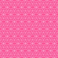 Pink A alphabet letter repeating pattern on pink background Royalty Free Stock Photo