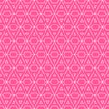 Pink A alphabet letter repeating pattern on pink background Royalty Free Stock Photo