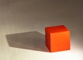 Shape and shadow, cube at 3D view