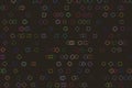 Shape of square, rectangle, abstract background pattern. Creative, effect, texture & backdrop. Royalty Free Stock Photo