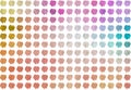 Shape of triangle strip, abstract background pattern. Web, texture, cover & vector. Royalty Free Stock Photo