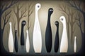 Shapeshifting selkies, transitioning between human and seal forms with ease - Generative AI