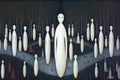 Shapeshifting selkies, transitioning between human and seal forms with ease - Generative AI