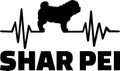 Shar Pei frequency silhouette