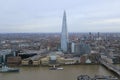 The Shard, HMS Belfast and London Bridge, London Royalty Free Stock Photo