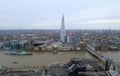 The Shard, HMS Belfast and London Bridge, London Royalty Free Stock Photo