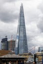 The Shard amidst other construction